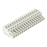 Gniazdo MCS‑MIDI Classic 16‑biegunowe jasnoszare raster 5mm 721‑116/026‑000 /25szt./ WAGO