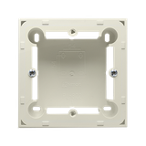 puszki instal. Puszka natynkowa płytka (31mm) pojedyncza beż