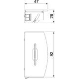 SA RKSR2 7 V Wyjście przewodu