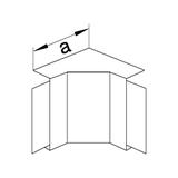 tehalit.LF Kąt wewnętrzny 20x35/36mm jasnoszary