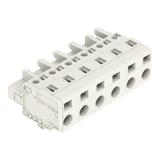 Gniazdo MCS‑MIDI Classic 6‑biegunowe jasnoszare raster 7,5mm 721‑206/008‑000 /50szt./ WAGO