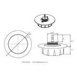 Akcesorium Ledinaire LSCS Oprawa Highbay Sensor_Z gw. PHILIPS