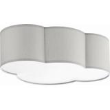 TK-Lighting lampa sufitowa Cloud Mini 2xE27 max 15W biała/szara