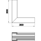 GA-SI70110RW, Naroże wewnętrzne symetryczne