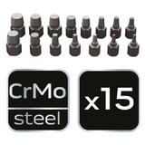 Wykrętaki do zerwanych śrub, zestaw 15 szt.