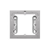 Simon 54 Premium Puszka natynkowa 1-krotna do ramek PREMIUM. Głębokość 35mm srebrny mat