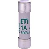 Wkładka topikowa cylindryczna CH10x38 aM 0,5A 500V 002621017 ETI