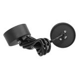 BARBRA PLR GU10 oprawa wisząca max 35W, IP20, okrągły, czarny, aluminium AD-OP-6189BGU10 ORNO