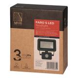 FARO S LED 20W naświetlacz z PIR, 1600lm, IP44, 4000K, aluminium + szkło AD-NL-6253BLR4 ORNO