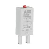 Moduł CR-P/M 42 dioda i LED czerwony, 6-24V DC 1SVR405652R0000 ABB
