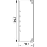 WDK 60170 KANAŁ ŚCIENNY I SUFITOWY 60X170X2000