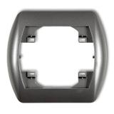 TREND Ramka pozioma pojedyncza grafitowa