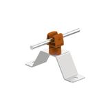 AN-11WN/OH/ Uchwyt przykręcany H=3,5cm Z-zatrzask /OH/ brązowy