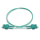 Patchcord światłowodowy, Actassi, OM3, SC-SC, dwustronny, LSZH, 3 m