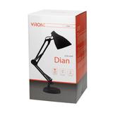 Lampka biurkowa DIAN 60W regulowana stalowa biała DL-1/W ORNO