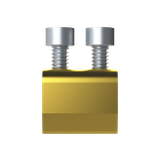 ZX1180 Łącznik Cu 12x5 1pol.