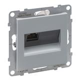 SUNO - Gniazdo RJ45/kat 6 STP, Aluminium, Legrand