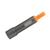 Latarka LED SMD 10W + COB 2W, 350lm, 1200 mAh, funkcja zoom, kolorowe nakładki