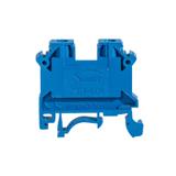 ZSG1-4.0Nn ,  Złączka szynowa gwintowa, seria NOWA, 4,0 mm2, TS 32,35, 1 tor, niebieski