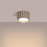 SOLLUX Plafon AURA 1 taupe Gx53 ; SL.1817
