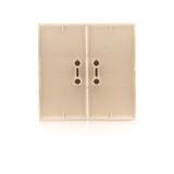 Simon 54 Klawisze do mechanizmu SW6/2M kremowy