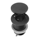 Gniazdo meblowe O6cm z rotacyjną pokrywą ładowarką indukcyjną ładowarką USB i przewodem 1,5m 1x2P OR