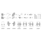 Stojak na wąż ogrodowy, metalowa konstrukcja, do 60 m węza 1/2"