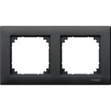 Merten, M-Plan, ramka podwójna, antracytowy