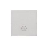 Simon 55 Klawisz pojedynczy z oczkiem z piktogramem /schody/ do: SW6M Aluminium mat