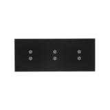Simon 54 Touch Panel dotykowy S54 Touch 3 moduły 2 pola dotykowe pionowe + 2 pola dotykowe pionowe + 2 pola dotykowe pionowe zastygła lawa DSTR3333/73 KONTAKT