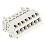 Gniazdo MCS‑MIDI Classic kątowe 7‑biegunowe jasnoszare raster 5mm 721‑307/008‑000 /50szt./ WAGO