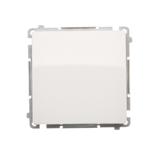 Simon Basic Przycisk pojedynczy rozwierny bez piktogramu 10A z. śrub. biały
