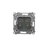 Simon 54 Gniazdo HDMI podwójne antracyt