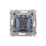 Simon 54 Przycisk „dzwonek” 16A z. śrub. czarny