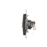 Simon 54 Gniazdo komputerowe podwójne RJ45 kategoria 6 z przesłoną przeciwkurzową brąz mat D62.01/46 KONTAKT