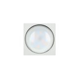 BARBRA DLS GU10 downlight max 50W, IP20, kwadrat, biały, aluminium AD-OD-6142WGU10 ORNO