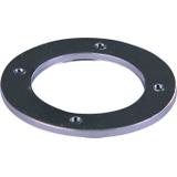 EAR-R-Ch - Pierścień adaptacyjny z 30 na 22mm, Chrom, Tylny