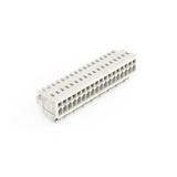 1-przewodowe gniazdo CAGE CLAMP pełna ochrona przed błędnym wetknięciem jasnoszary /25szt./ 734-118/008-000 WAGO
