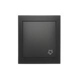 Simon Aquaclick Przycisk dzwonek 10AX 250V zaciski śrubowe, czarny