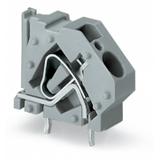 złączka do płytek drukowanych jasnoszara raster 10 mm