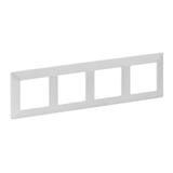 VALIF:RAMKA X4 PERŁOWY, Legrand