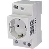 Gniazdo wtyczkowe t-2P+Z Schuko P 002414020 ETI