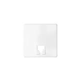 Simon 82 Pokrywa do gniazda telefonicznego biały