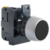 PRZYCISK KRYTY CZARNY 1 ZW PIERŚCIEŃ CZARNY