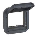 NOWE PLEXO - ADAPTER ARTEOR/MOSAIC Z PRZYCIEMNIONĄ KLAPKĄ MECHANIZM ANTRACYT