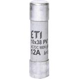 Wkładka topikowa cylindryczna PV gR 900V CH10x38 gR 12A 900V AC DC 002625032 ETI