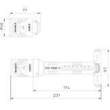 isCon stripper 2, NOŻYCE DO IZOLACJI