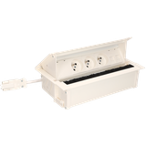 "Simon 480 TS48-730E300K0-33 Cover 3 gn. typ E i płytka dla 2 złączy RJ45 keystone