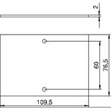 T4B/P02S, PŁYTKA MONTAŻOWA