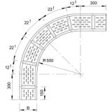 ŁUK 90 KOR.WKSG 110X400 FT